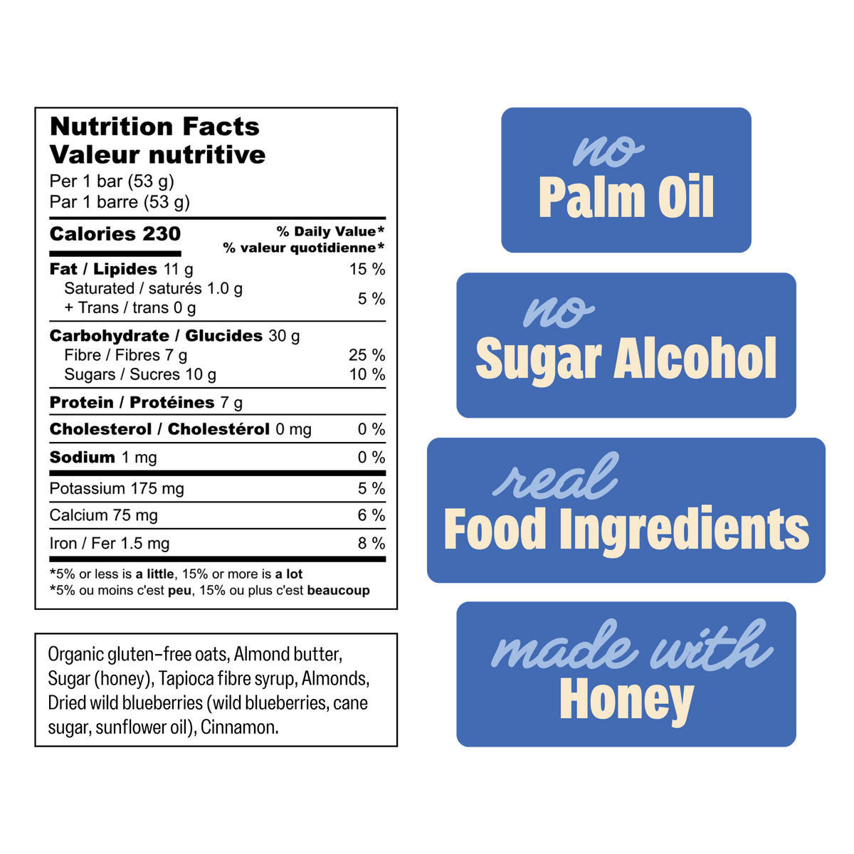 Blueberry Almond Butter - Carton of 12
