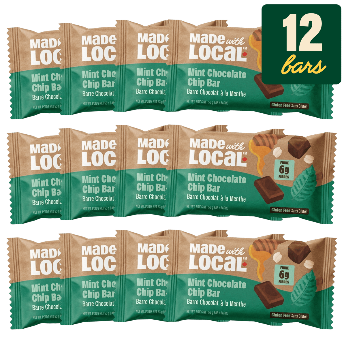 Mint Chocolate Chip - Carton of 12
