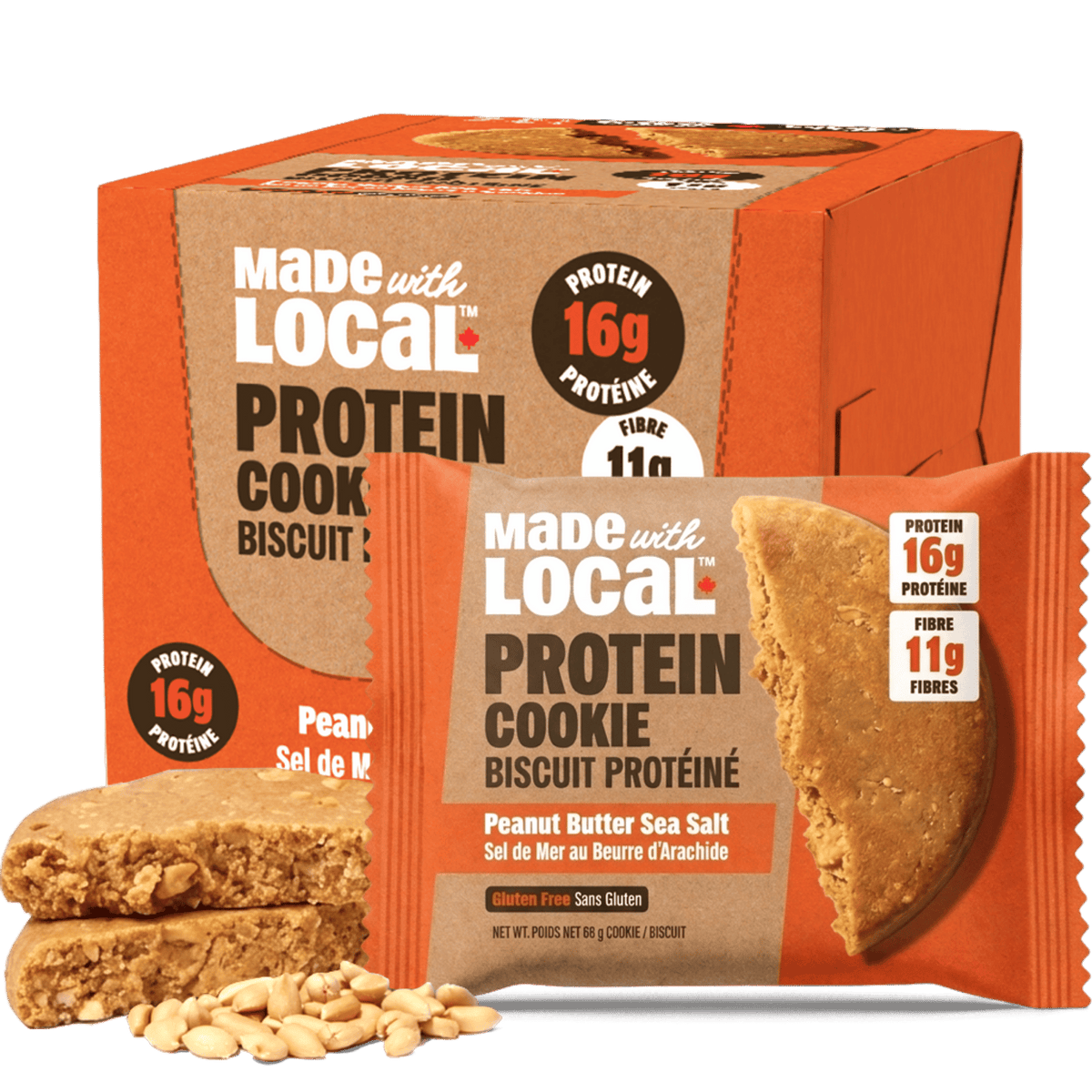 Peanut Butter Sea Salt - Carton of 12