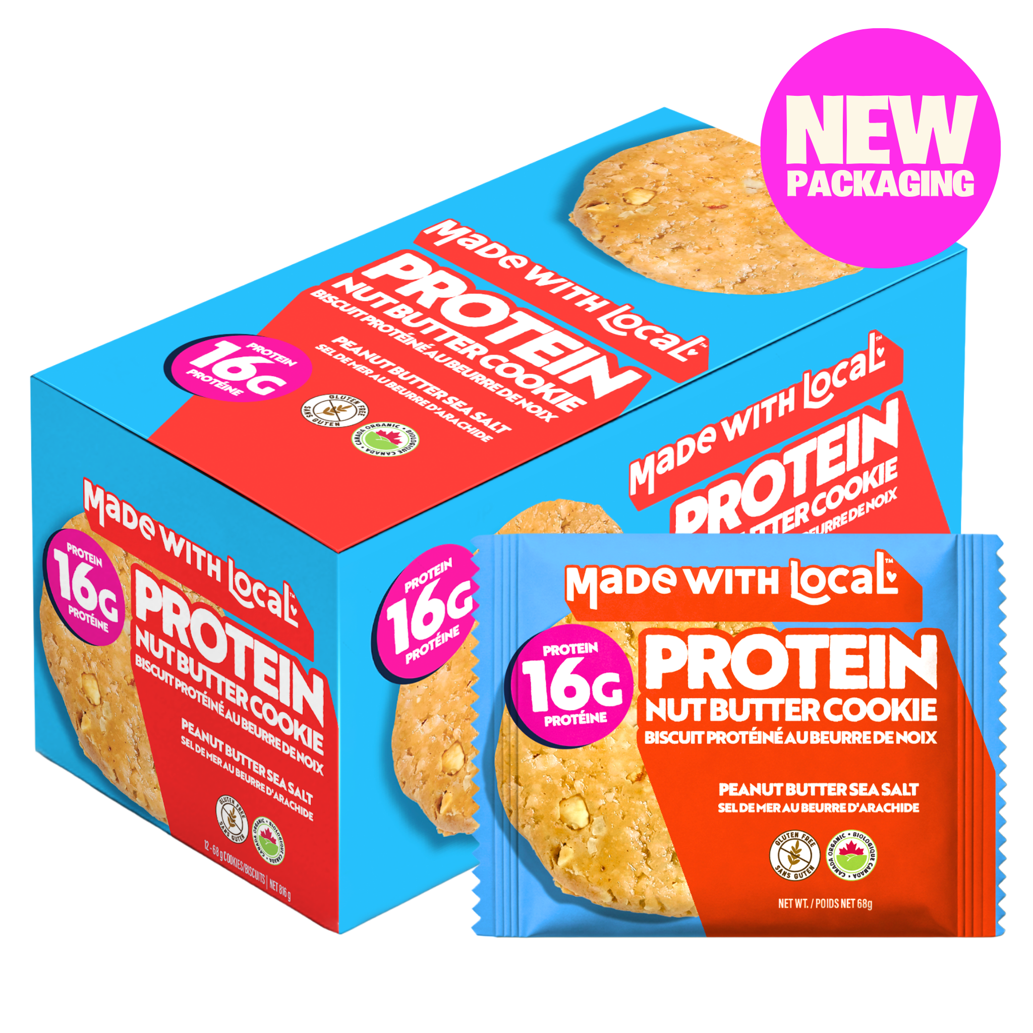 Peanut Butter Sea Salt - Carton of 12