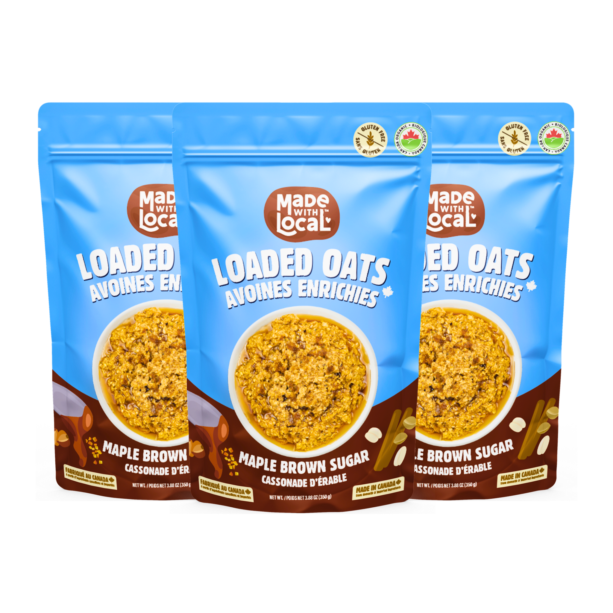 Maple Brown Sugar Loaded Oats
